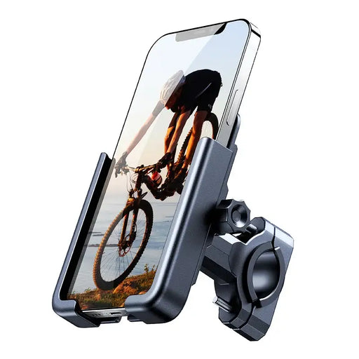 Wozinsky metal bicycle phone holder scooters black (WBHBK3) - Sport products<<<HurtelXML