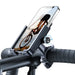 Wozinsky metal bicycle phone holder scooters black (WBHBK3) - Sport products<<<HurtelXML