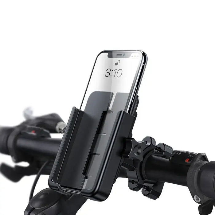 Wozinsky metal bicycle phone holder scooters black (WBHBK3) - Sport products<<<HurtelXML