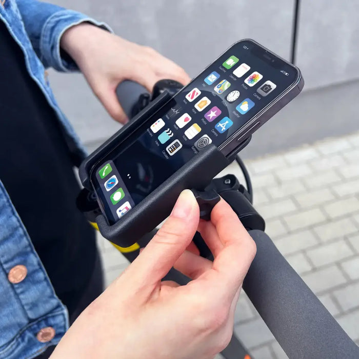 Wozinsky metal bicycle phone holder scooters black (WBHBK3) - Sport products<<<HurtelXML