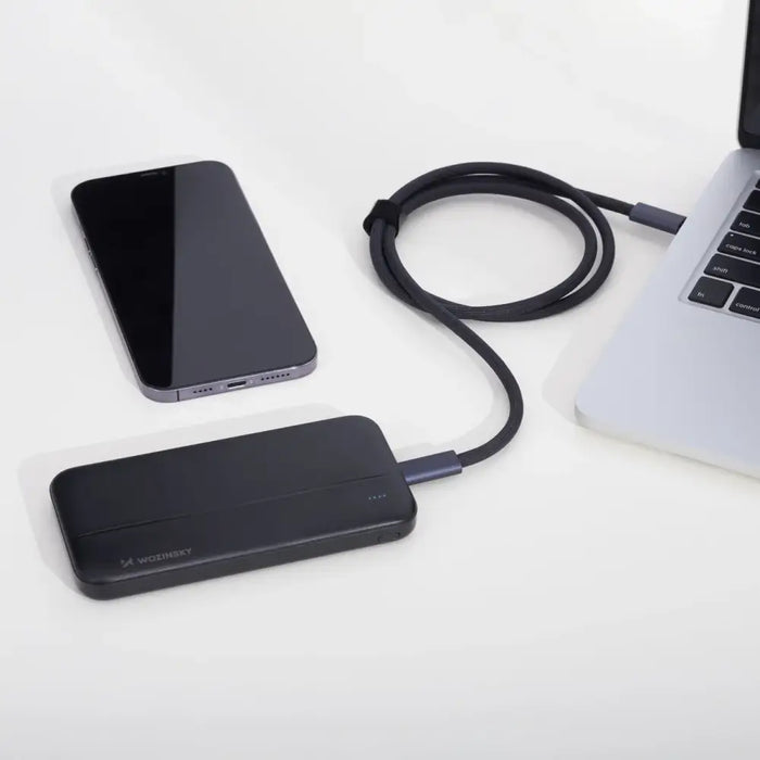 Wozinsky powerbank Li-Po 10000mAh 2 x USB black (WPBBK1) - Powerbanks<<<HurtelXML