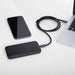 Wozinsky powerbank Li-Po 10000mAh 2 x USB black (WPBBK1) - Powerbanks<<<HurtelXML