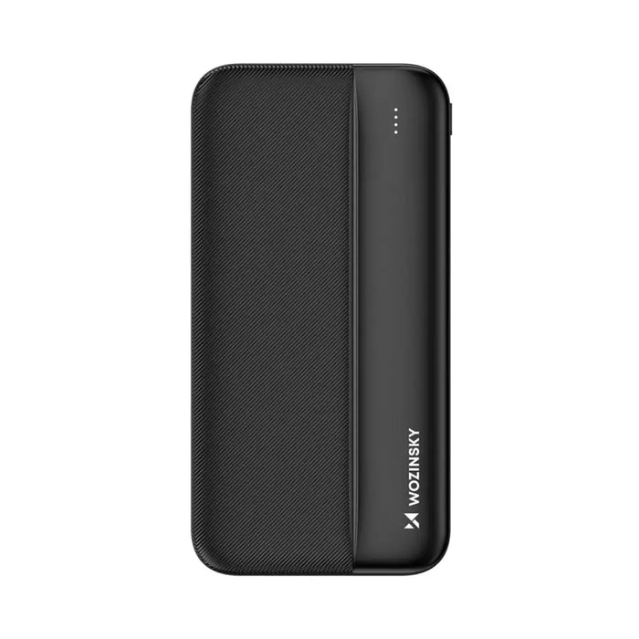 Wozinsky powerbank Li-Po 10000mAh 2 x USB black (WPBBK1) - Powerbanks<<<HurtelXML
