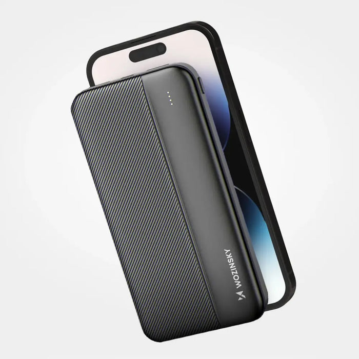 Wozinsky powerbank Li-Po 10000mAh 2 x USB black (WPBBK1) - Powerbanks<<<HurtelXML