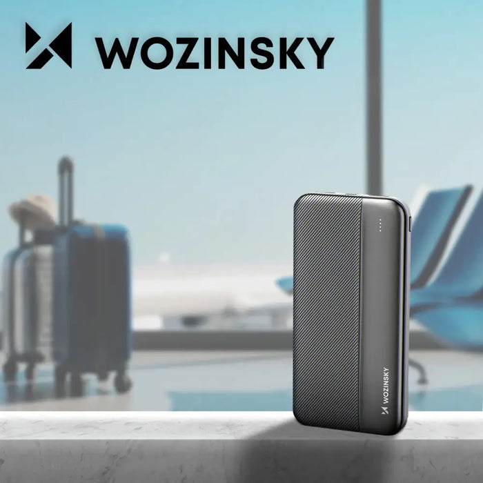 Wozinsky powerbank Li-Po 10000mAh 2 x USB black (WPBBK1) - Powerbanks<<<HurtelXML