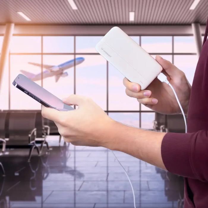 Wozinsky powerbank Li-Po 10000mAh 2 x USB white (WPBWE1) - Powerbanks<<<HurtelXML