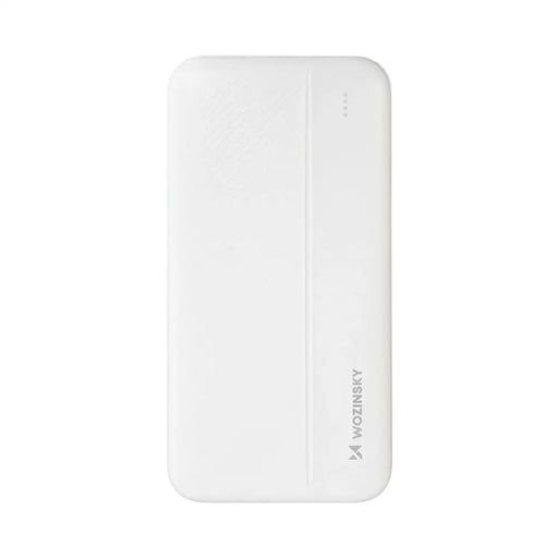 Wozinsky powerbank Li-Po 10000mAh 2 x USB white (WPBWE1) - Powerbanks<<<HurtelXML