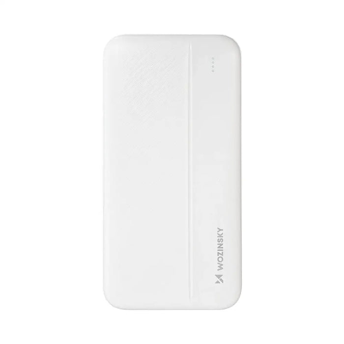 Wozinsky powerbank Li-Po 10000mAh 2 x USB white (WPBWE1) - Powerbanks<<<HurtelXML