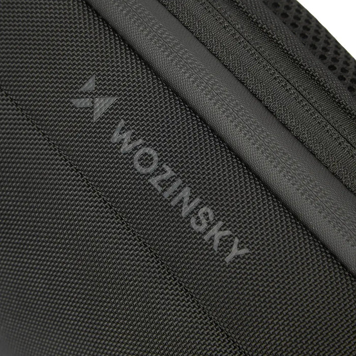 Wozinsky Premium Single Shoulder Anti-Theft City Backpack with Organizer and USB - Black - Laptop bags<<<HurtelXML