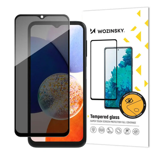 Wozinsky Privacy Glass tempered glass for Samsung Galaxy A13 with Anti Spy privacy filter - Cell phone tempered