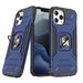 Wozinsky Ring Armor case for iPhone 14 Pro Max armored cover magnetic holder ring blue - Cell phone cases