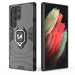 Wozinsky Ring Armor case for Samsung Galaxy S23 Ultra armored cover magnetic holder ring black - Cell phone cases