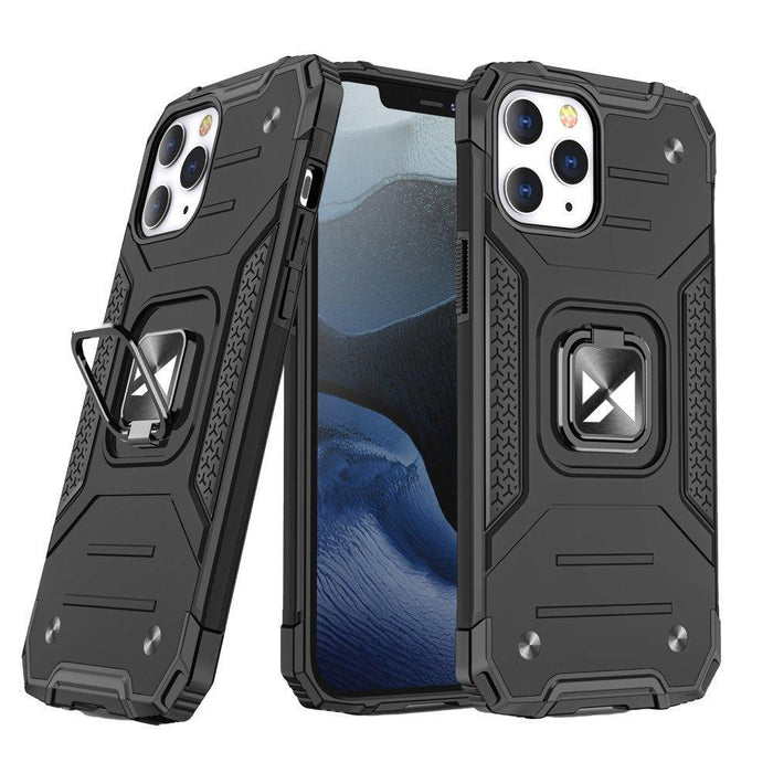 Wozinsky Ring Armor IPHONE 14 PRO Black - Cell phone cases and covers<<<HurtelXML