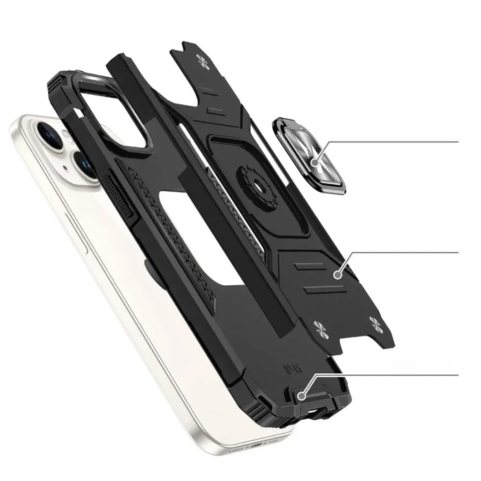 Wozinsky Ring Armor iPhone 15 iPhone 15 Ring Armor case - red - Cell phone cases and covers<<<HurtelXML