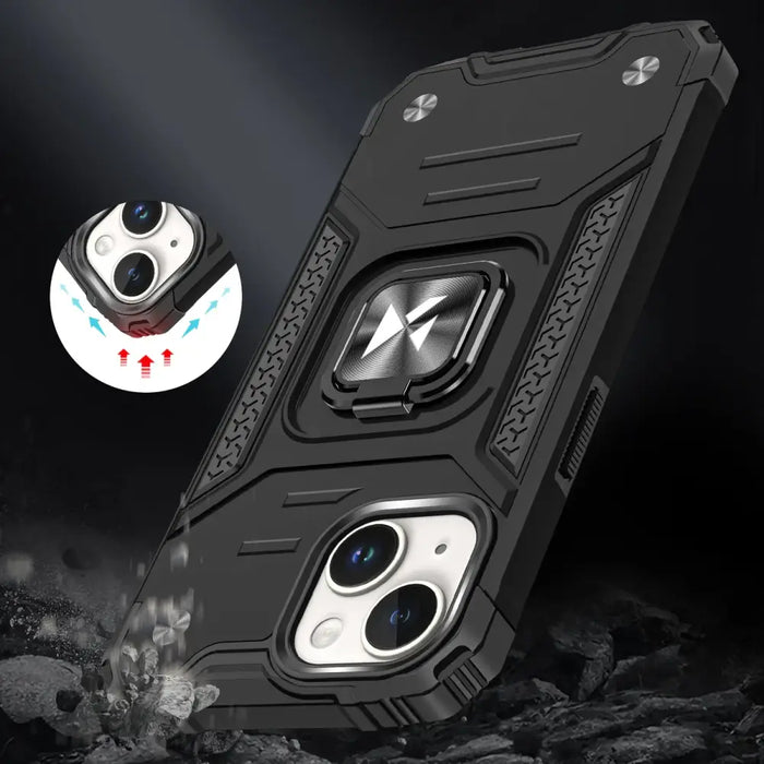 Wozinsky Ring Armor iPhone 15 iPhone 15 Ring Armor case - red - Cell phone cases and covers<<<HurtelXML