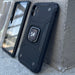 Wozinsky Ring Armor tough hybrid case cover + magnetic holder for Samsung Galaxy S22 Ultra black - Cell phone cases