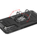 Wozinsky Ring Armor Tough Hybrid Case Cover + Magnetic Mount for Samsung Galaxy S22 gold - Cell phone cases