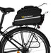 Wozinsky roomy bike carrier bag 35L (rain cover included) black (WBB19BK) - Torby rowerowe<<<HurtelXML&&&Exhibition