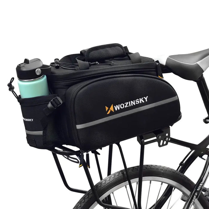 Wozinsky roomy bike carrier bag 35L (rain cover included) black (WBB19BK) - Torby rowerowe<<<HurtelXML&&&Exhibition