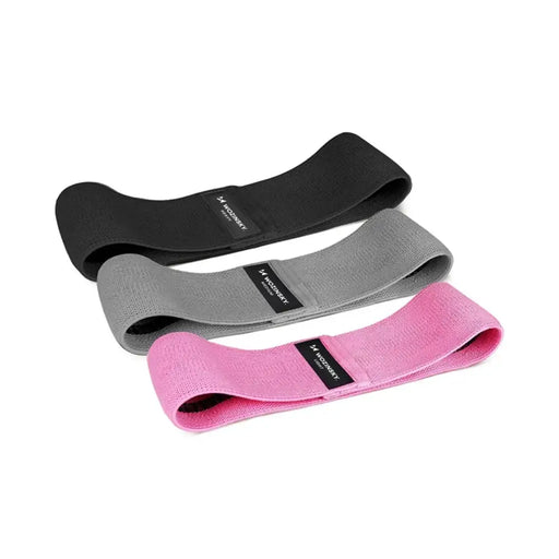 Wozinsky Set of 3x Fabric Resistance Bands Resistance Mini Band for Yoga Crossfit Fitness (WFB-01) - Akcesoria