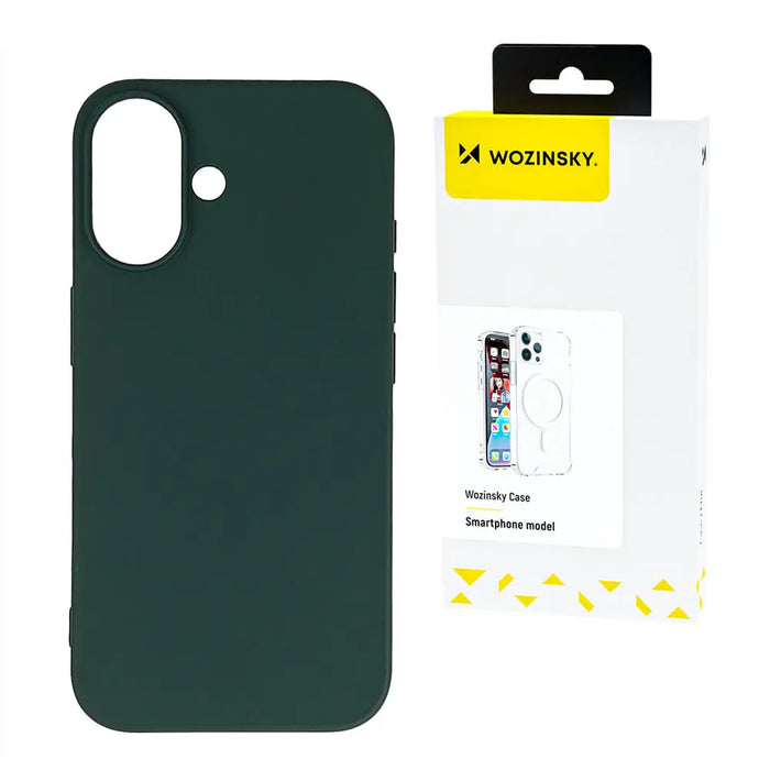 Wozinsky Silicone Case for Samsung Galaxy S24 FE - green - Cell phone cases and covers<<<HurtelXML