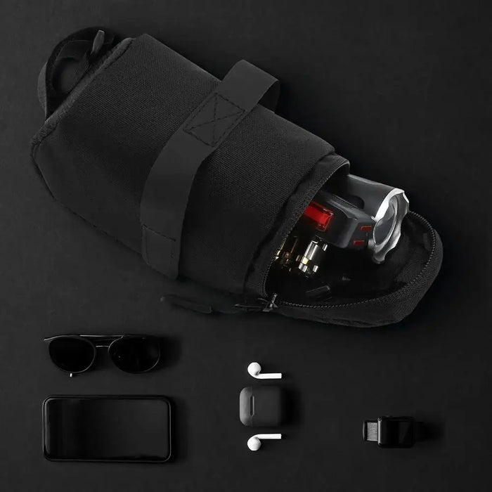 Wozinsky small bicycle saddle bag 0.6 l black (WBB8BK black) - Torby rowerowe<<<HurtelXML