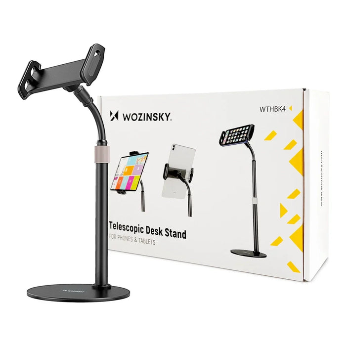 Wozinsky Tablet and Phone Desk Stand Black (WTHBK4) - Uchwyty biurkowe do telefonów<<<HurtelXML
