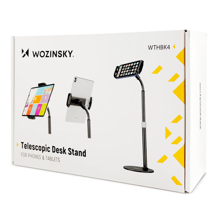 Wozinsky Tablet and Phone Desk Stand Black (WTHBK4) - Uchwyty biurkowe do telefonów<<<HurtelXML