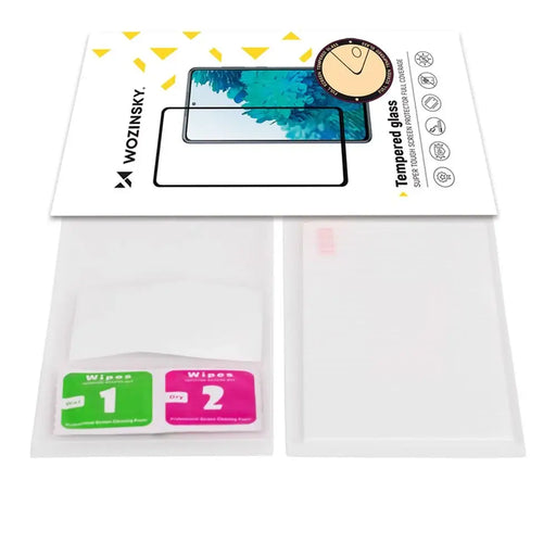 Wozinsky Tempered Glass Full Glue Super Tough Screen Protector Full Coveraged with Frame Case Friendly for Oppo Reno6