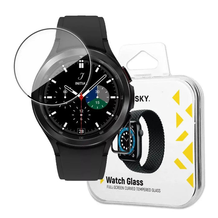 Wozinsky Watch Glass hybrid glass for Samsung Galaxy Watch 4/5 40 mm black - Cell phone tempered glass<<<HurtelXML