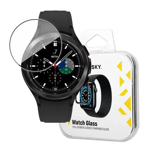 Wozinsky Watch Glass hybrid glass for Samsung Galaxy Watch 4/5 44 mm black - Cell phone tempered glass<<<HurtelXML