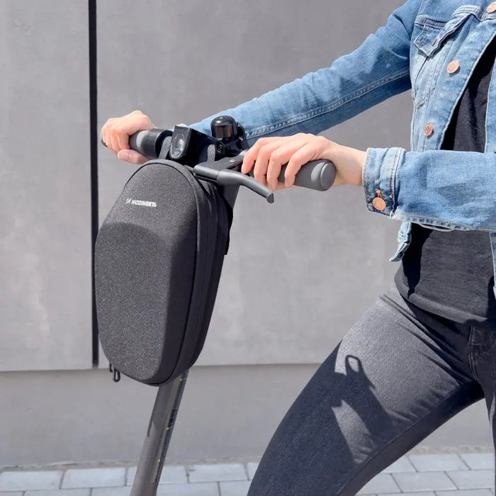 Wozinsky waterproof scooter bar bag scooter bag 4l black (WSB1BK) - Torby rowerowe<<<HurtelXML&&&Bags
