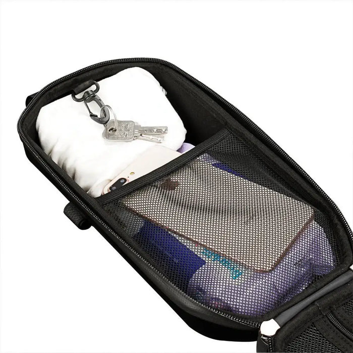 Wozinsky waterproof scooter handlebar bag 4l handlebar bag black (WSB2BK) - Sport products<<<HurtelXML