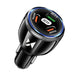 Wozinsky WCCCA car charger 2x USB-C 1x USB-A 90W PD QC - black - Cell phone USB charger<<<HurtelXML