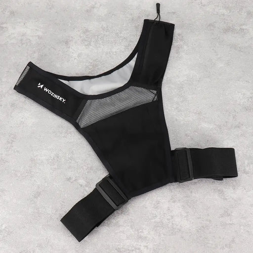 Wozinsky WKDB1 Reflective Running Vest - Black - Nerki opaski kamizelki do biegania<<<HurtelXML