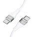 Wozinsky WSTCC2 USB-C / USB-C PD 65W cable 2 m - white - Cell phone cables<<<HurtelXML
