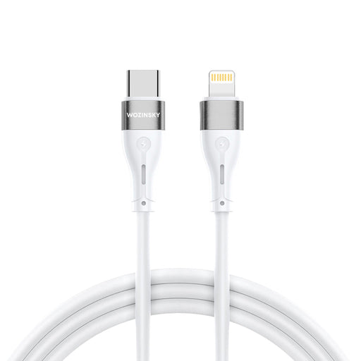 Wozinsky WSTCL1 Lightning / USB-C PD 27W cable 1 m - white - Cell phone cables<<<HurtelXML