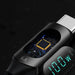 Wozinsky WUCCC1 USB-C - USB-C PD 100W 480Mb/s cable 1m with display - black - Cell phone cables<<<HurtelXML