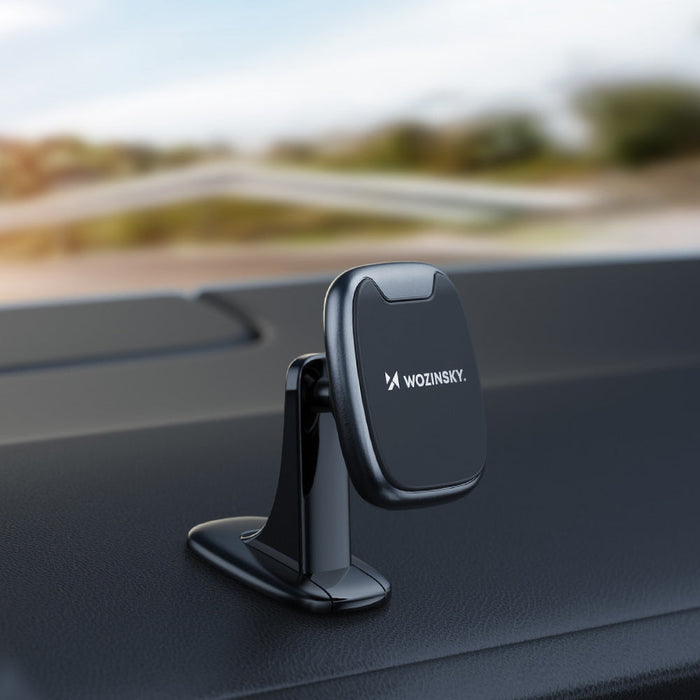 Wozinsky WUMTD Magnetic Car Dashboard Phone Holder - Black - Uchwyty samochodowe do telefonów<<<HurtelXML