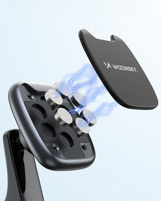 Wozinsky WUMTD Magnetic Car Dashboard Phone Holder - Black - Uchwyty samochodowe do telefonów<<<HurtelXML