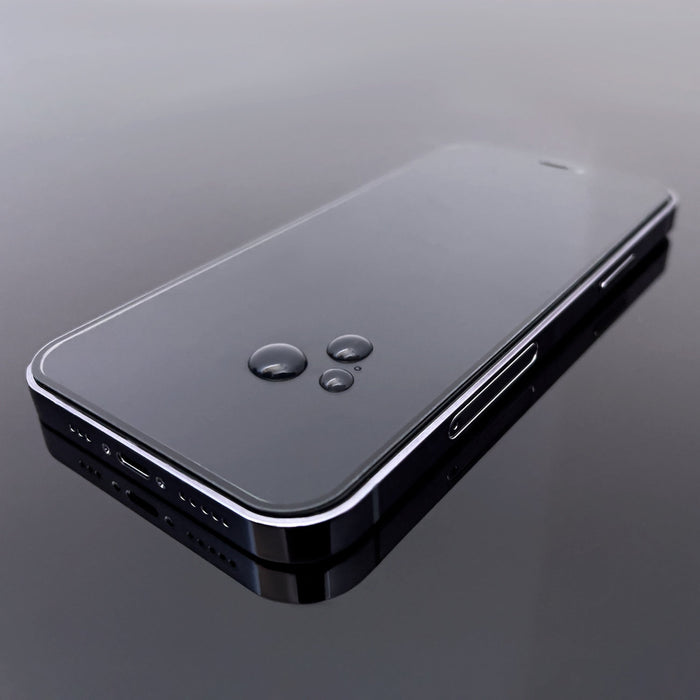 Wozinsky Full Glue iPhone 15 Plus Case Friendly Full Glue Tempered Glass with Frame - Black