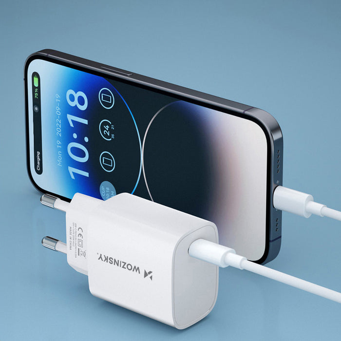 Wozinsky WGWCCW 20W USB-C wall charger - white