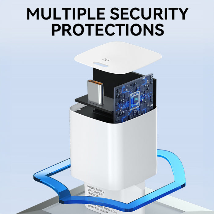 Wozinsky CMWCS USB-C PD 20W wall charger - white