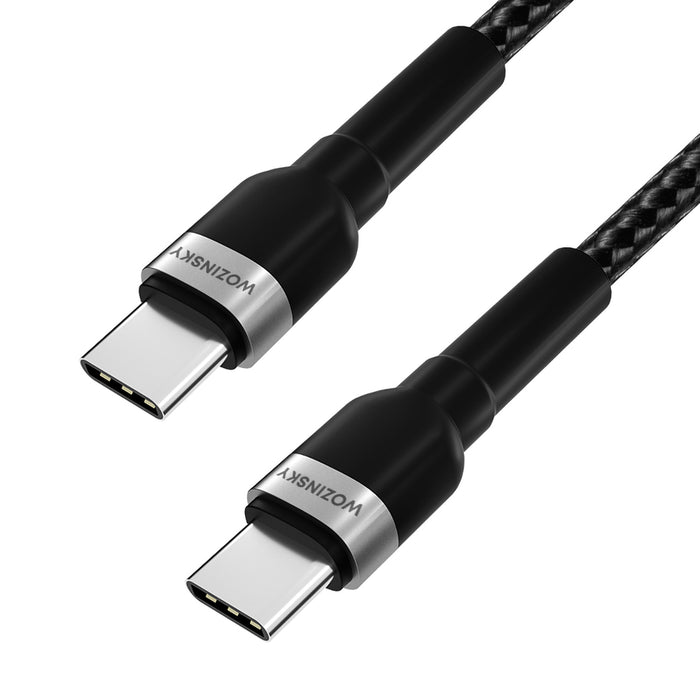 Wozinsky WNBCC1 USB-C / USB-C PD 65W cable 1 m - black