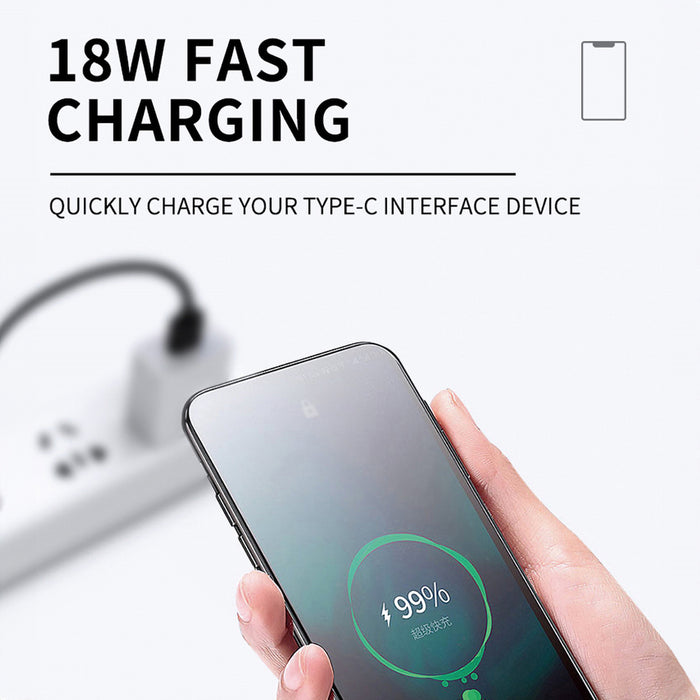 Wozinsky WNBAA 4in1 cable 2x USB-C 1x USB-A 1x Lightning 60W 1 m - black