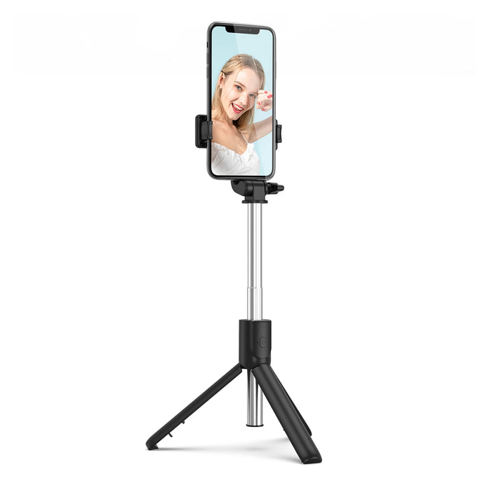 Selfie stick WRY1S telescopic tripod 0.7m for phone - black