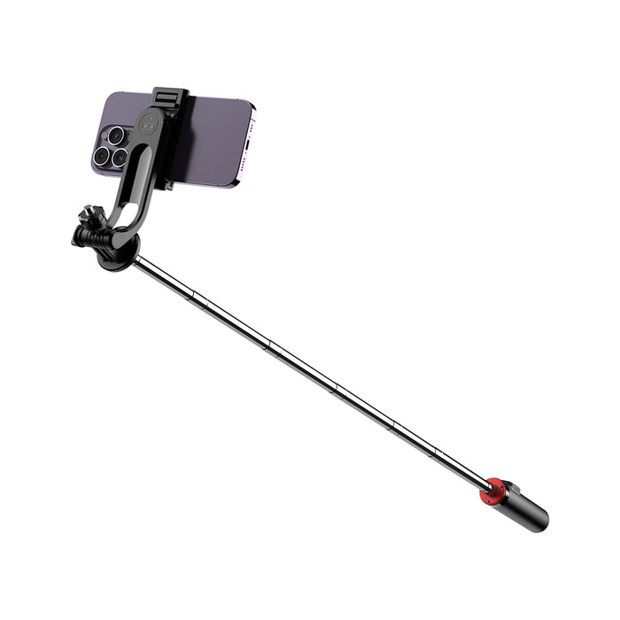 Selfie stick WC1Y3S telescopic tripod 1.3m with phone holder - black