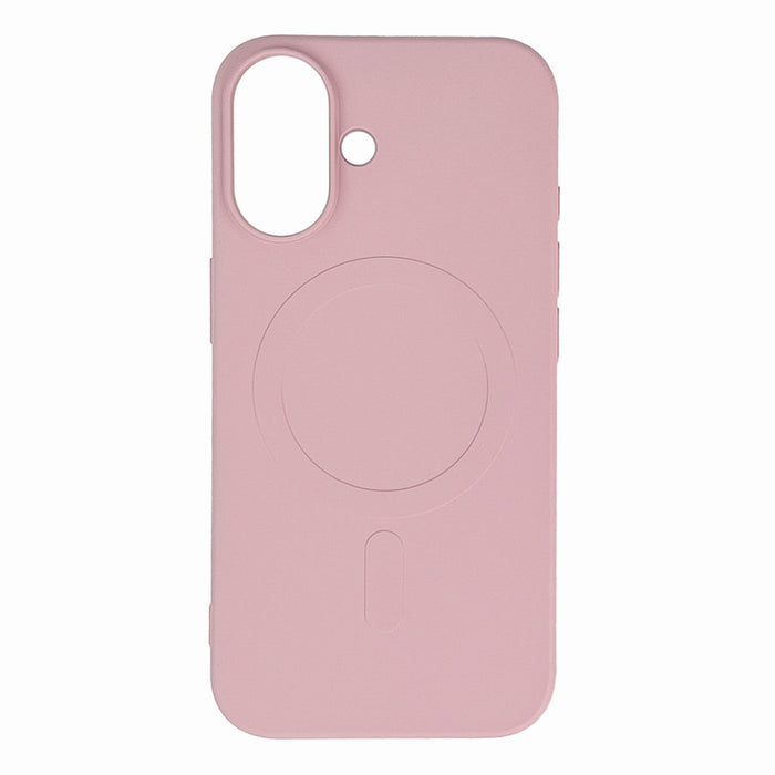 Liquid Silicone Case MagSafe for Samsung Galaxy S25 - Pink