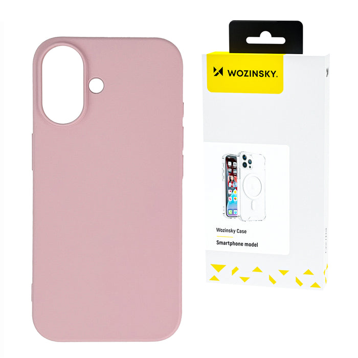 Wozinsky Silicone Case for Samsung Galaxy S25 - Pink