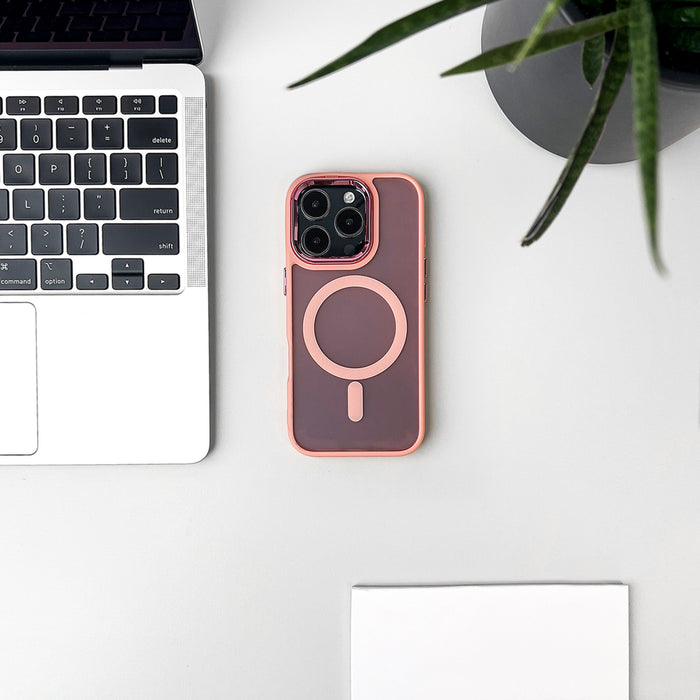 Wozinsky Fashion Case with MagSafe for Samsung Galaxy S24 FE - Pink